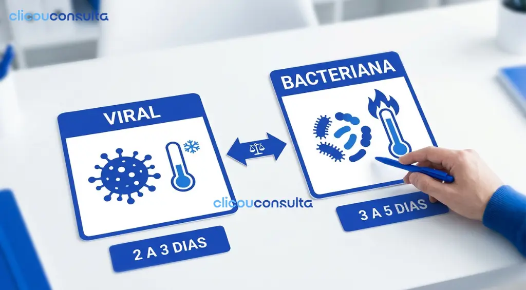 Viral ou bacteriana